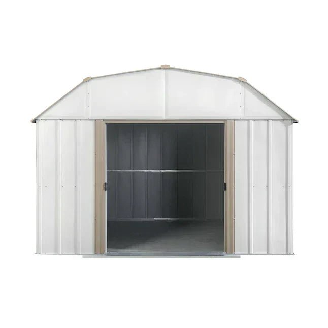 Arrow Lexington 3 x 4.3 m Galvanized Steel Storage Shed
