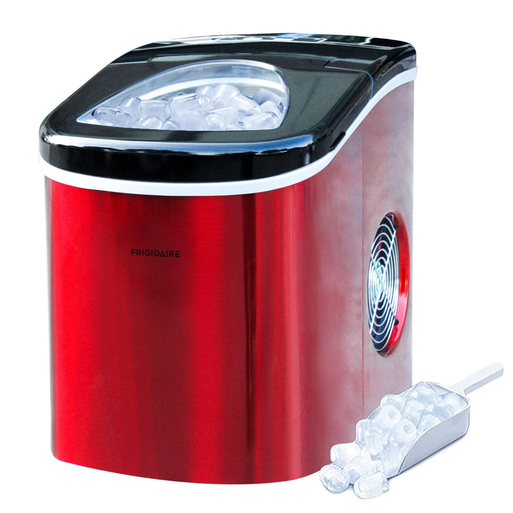 Frigidaire 11.8 kg Portable Countertop Ice Maker Machine EFIC117-SSRED-COM