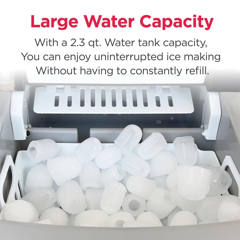 Frigidaire 11.8 kg Portable Countertop Ice Maker Machine EFIC117-SSRED-COM