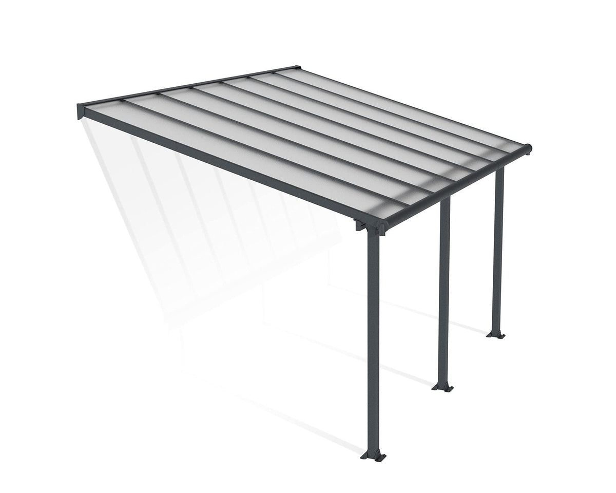 Palram Canopia Olympia 3 x 4.25 m Patio Cover Grey