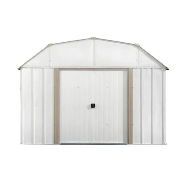 Arrow Lexington 3 x 4.3 m Galvanized Steel Storage Shed