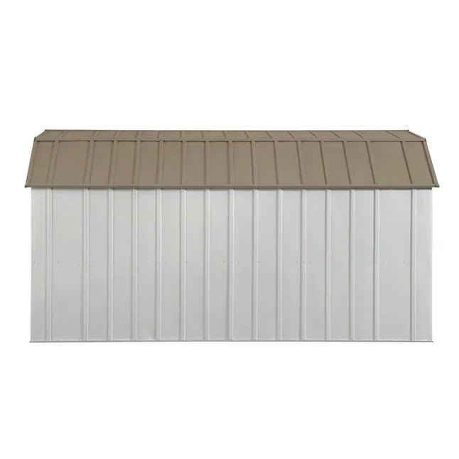 Arrow Lexington 3 x 4.3 m Galvanized Steel Storage Shed
