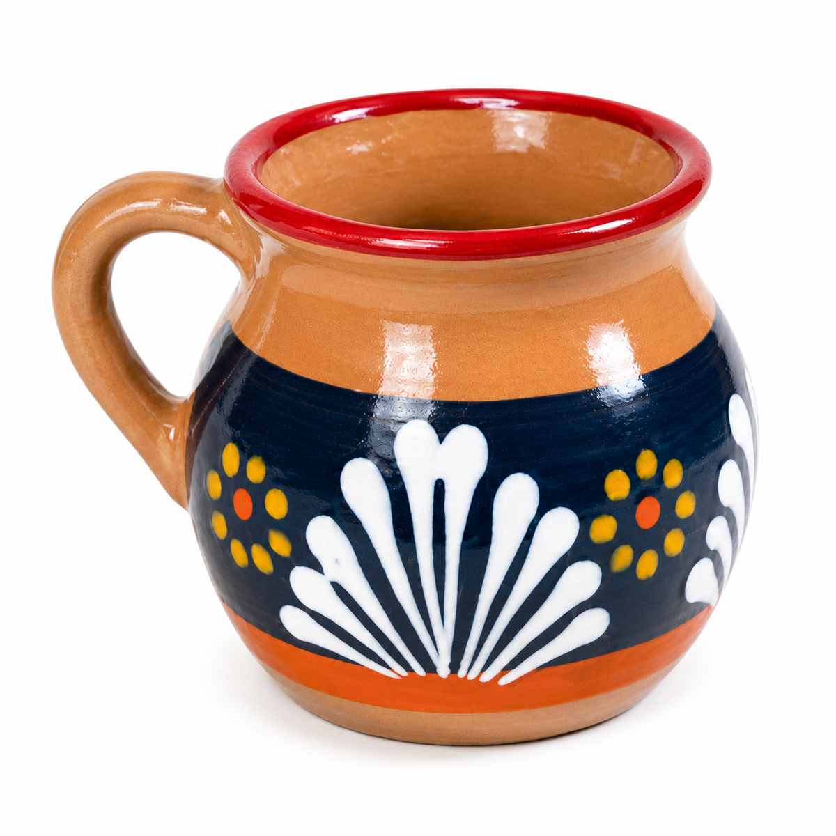 Mexican Style Ceramic Coffee Mug 473 ml