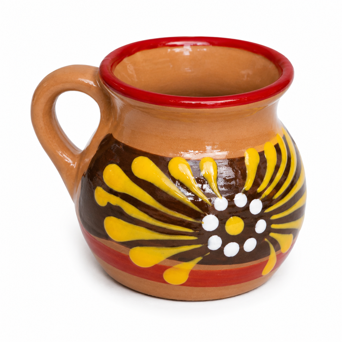 Mexican-Style Ceramic Coffee Mug 473 ml