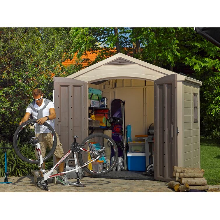Keter Factor 2.4 x 1.8 m Storage Shed