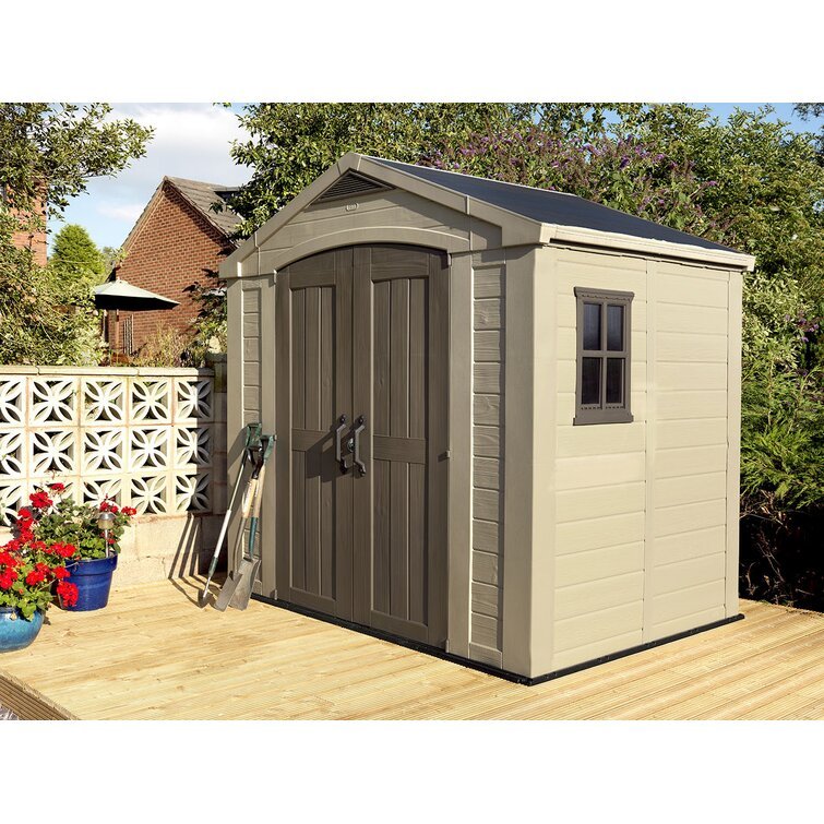Keter Factor 2.4 x 1.8 m Storage Shed