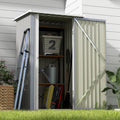 Patiowell 0.9 x 0.9 m Outdoor Storage Shed Grey