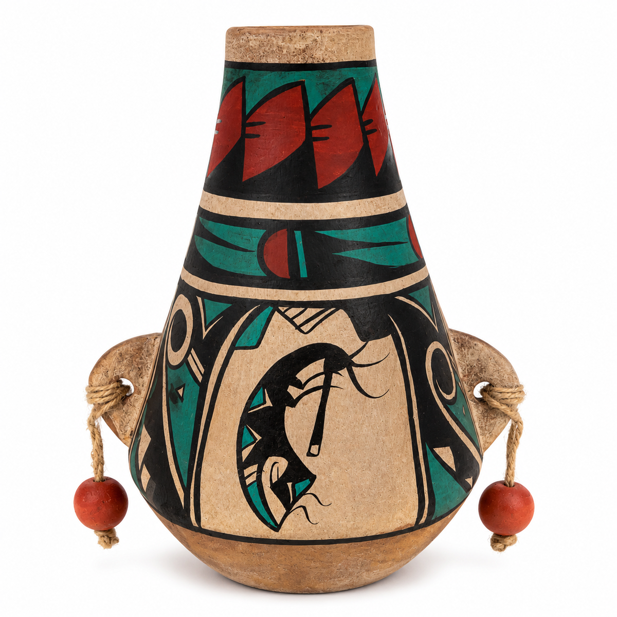 Handcrafted Decorative Gourd Vase