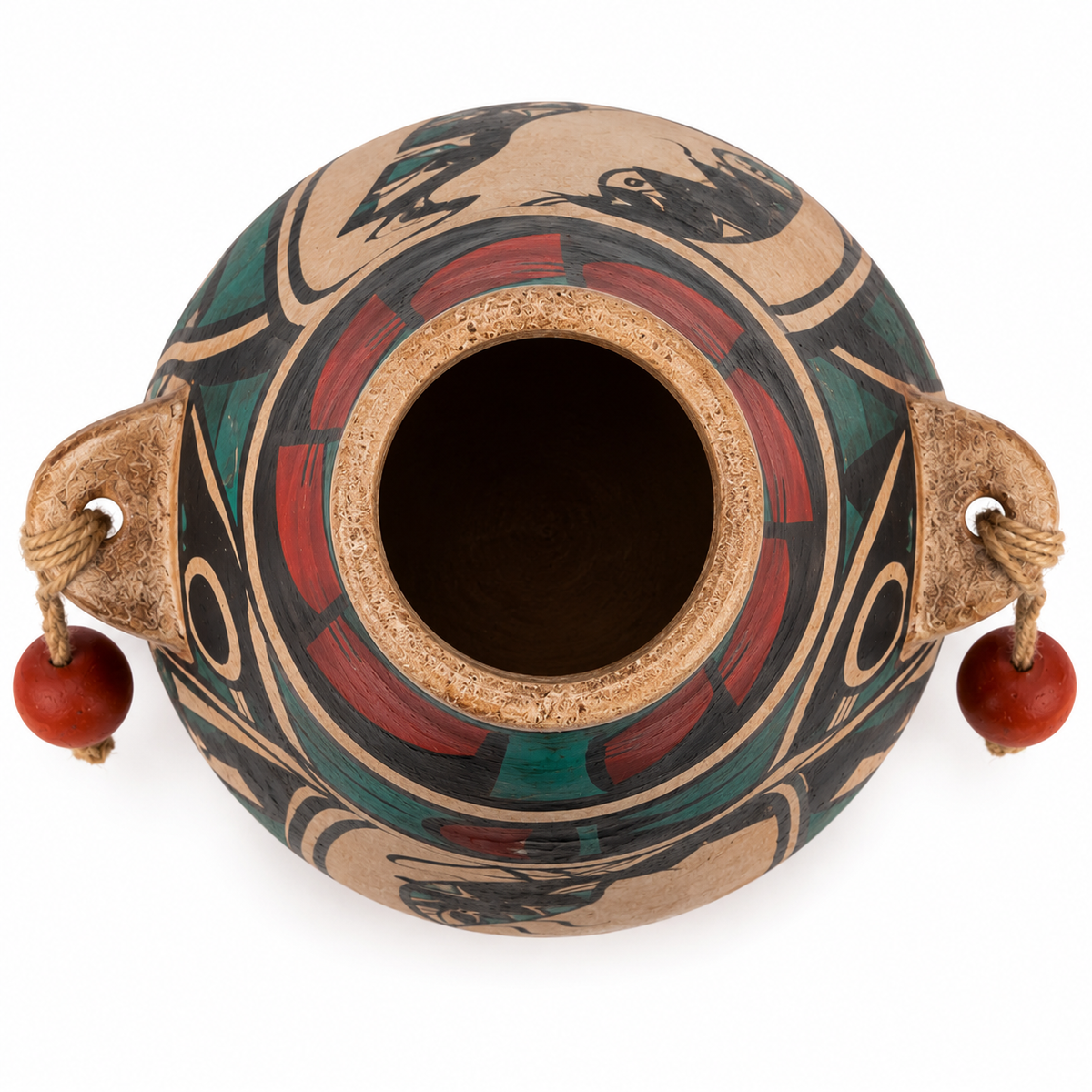 Handcrafted Decorative Gourd Vase
