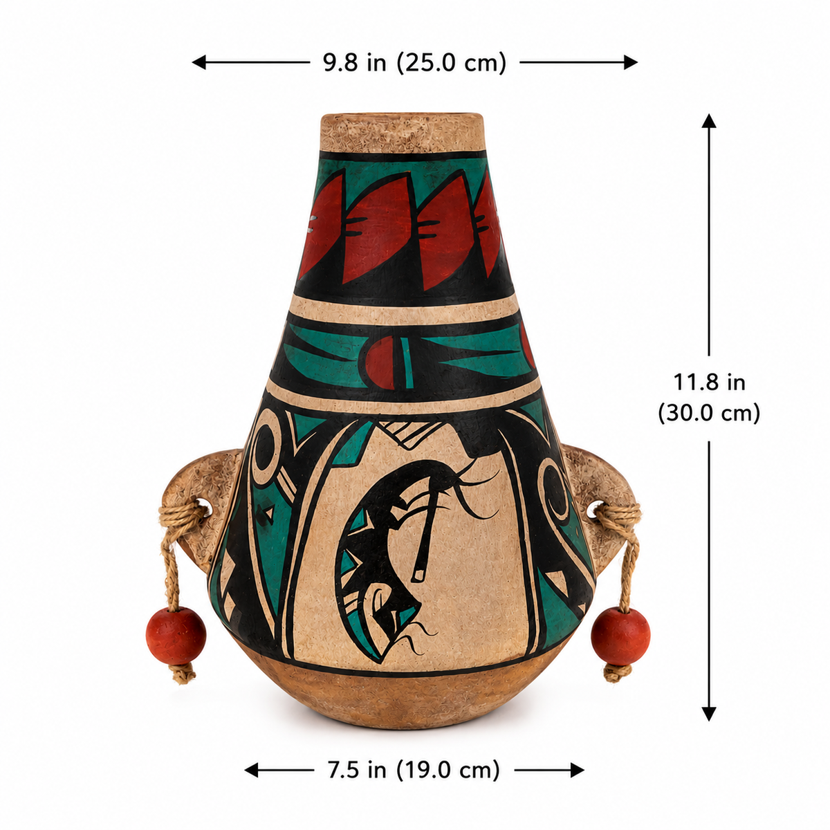 Handcrafted Decorative Gourd Vase