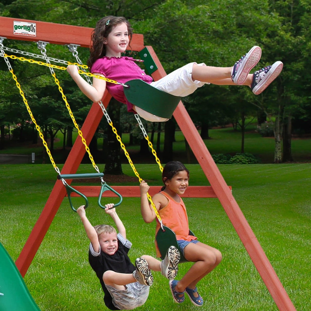Gorilla Playsets Five Star II Swing Set