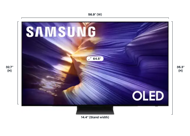 Samsung 65-Inch S90F Series OLED 4K UHD Smart TV
