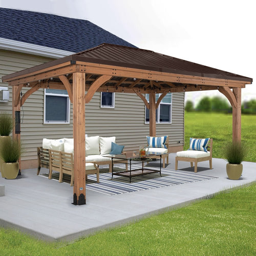 Backyard Discovery Barrington 4.9 x 3.7 m Gazebo