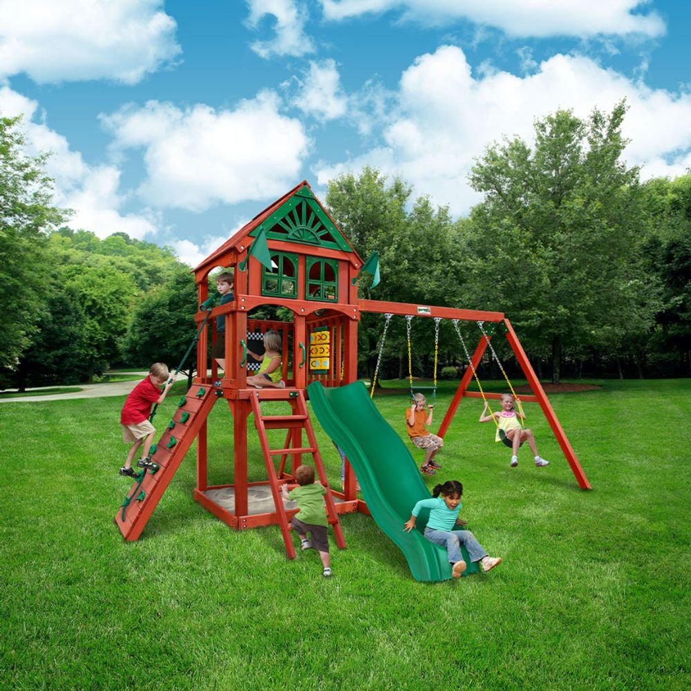 Gorilla Playsets Five Star II Swing Set