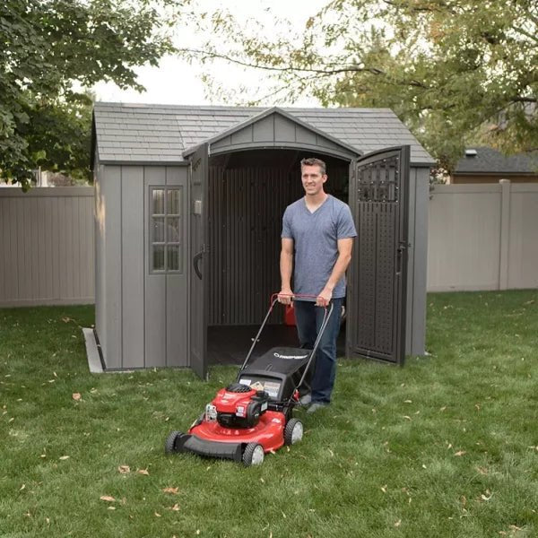 Lifetime 3 x 2.4 m Rough Cut Outdoor Storage Shed