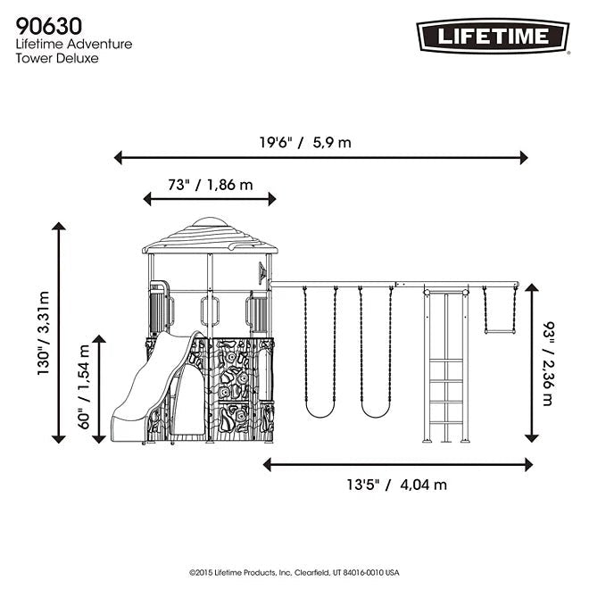 Lifetime Adventure Tower Playset 290633