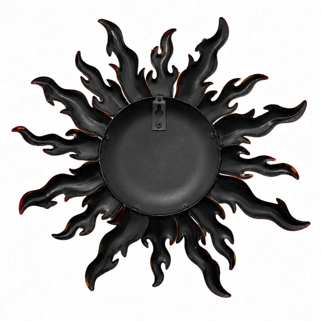 60 x 60 cm Southwestern Metal Sun Wall Decor